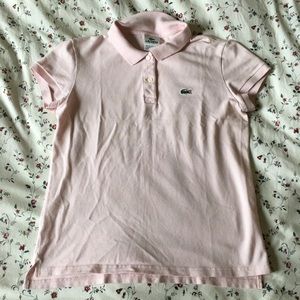 lacoste collared shirt
